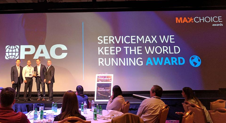 ServiceMax MaxChoice award