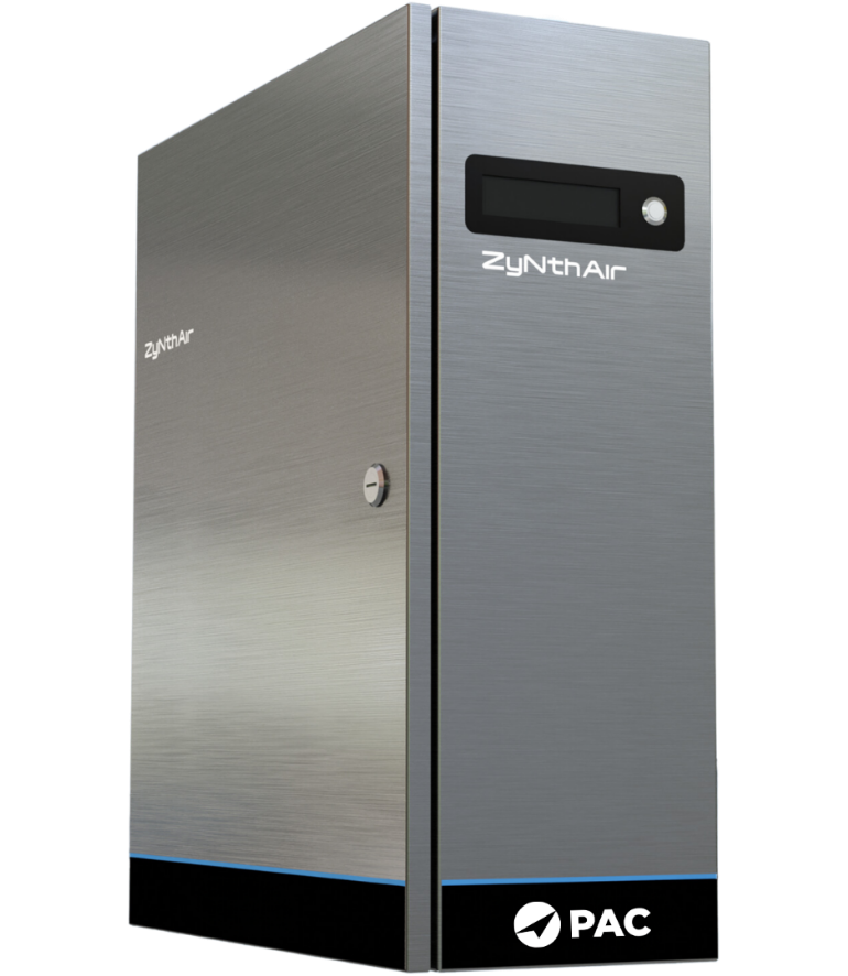 Sleek metallic device with 